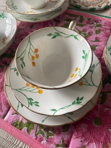 Set antique bone china - 6,