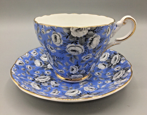 Grosvenor blue floral jackson - blue,