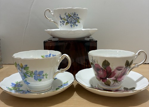 Grosvenor bone china teacups - grosvenor,